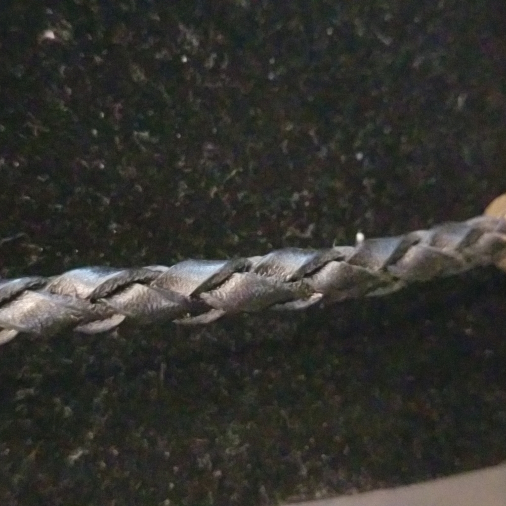 Braided leather chocker, new - Picture 6 of 11